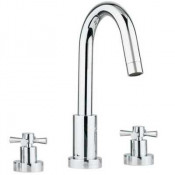 Смеситель Bandini Giob 4407200030 для раковины, хром/ручка-крестик