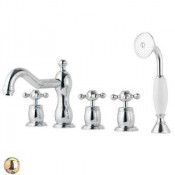 Смеситель Bandini Antica 616940KK06 для ванны/душа, золото