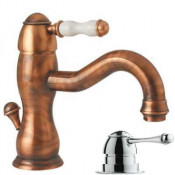 Смеситель Bandini Antico 850120JJ00 для раковины, медь/ручка металлическая Antico