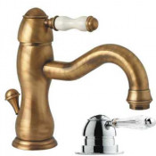 Смеситель Bandini Antico 850820YY00 для раковины, ручка Swarowski Antico