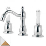 Смеситель Bandini Antica арт. 562720KO06 для биде на 3 отверстия, хром/золото