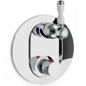 Смеситель Bandini Antica арт. 824620PN06D для ванны и душа термостатический, никель