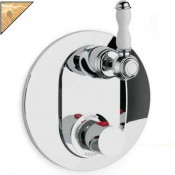 Смеситель Bandini Antica арт. 824620ZZ06D для ванны и душа термостатический, цирконий