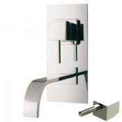 Смеситель Bandini Ice Cube 2 751220PN05LW для раковины, никель/ручка венге