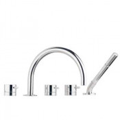 Смеситель Bandini Stel 956940PN00 для ванны/душа, никель