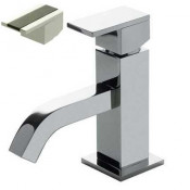 Смеситель Bandini Ice Cube 750120PN02LW для раковины, никель/ручка венге