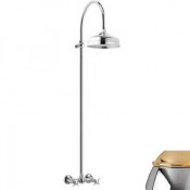 Душевая стойка Bandini Old England 664920KO18D200, хром-золото