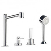 Смеситель Bandini Coco 156340PN00G для ванны/душа, никель