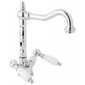 Смеситель для раковины Cezares FIRST-LS2-01-Bi хром