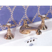 Смеситель Devon&Devon Austin UTAU912 для биде на 3 отв., светлое золото