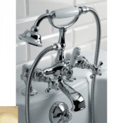 Смеситель Devon&Devon Austin UTAU933P для ванны/душа на борт ванны, светлое золото