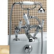 Смеситель Devon&Devon Dandy MARF40B для ванны/душа на борт ванны, светлое золото