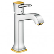 Смеситель для раковины Hansgrohe Metropol Classic хром/золото 31302090