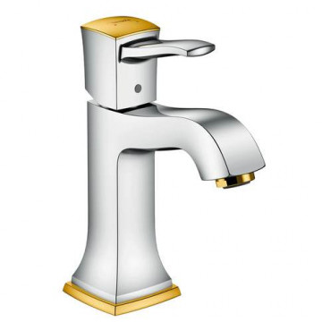 Смеситель для раковины Hansgrohe Metropol Classic хром/золото 31300090