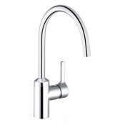 Смеситель Kludi Bingo Star 428099678 для кухни, нержавеющая сталь