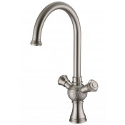 Смеситель Zorg Antic AZR 609 K-2-12 SL для кухни, цвет серебро