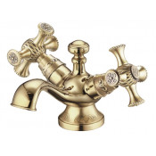 Смеситель Zorg Antic AZR 200 U-3-4 BR для раковины, цвет бронза