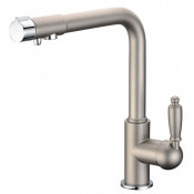 Смеситель Zorg Clean Water ZR 320 YF-33-ALYUMETALL для кухни под фильтр, цвет алюметаллик