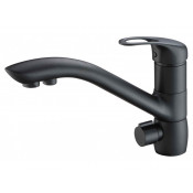 Смеситель Zorg Clean Water ZR 404 KF-ANTRATSIT для кухни под фильтр, цвет антрацит