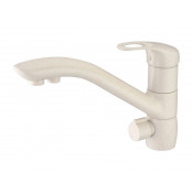 Смеситель Zorg Clean Water ZR 404 KF-PESOCH для кухни под фильтр, цвет песочный