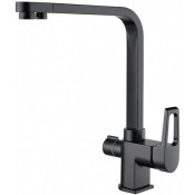 Смеситель Zorg Clean Water ZR 334 YF-BLACK для кухни под фильтр, цвет черный