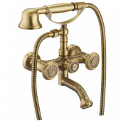 Смеситель Zorg Antic AZR 608 W-2-12 BR для ванны, цвет бронза