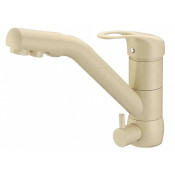 Смеситель Zorg Clean Water ZR 400 KF-12-ZHASMIN для кухни под фильтр, цвет жасмин