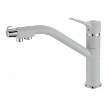 Смеситель Zorg Clean Water ZR 401 KF-SERIY для кухни под фильтр, цвет серый шелк