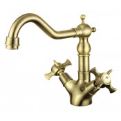 Смеситель Sanitary ZR 800 U-25-6-BR USOV для раковины, цвет бронза