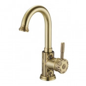 Смеситель Zorg Antic AZR 720 U-7-12 BR для раковины, цвет бронза