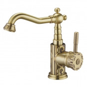 Смеситель Zorg Antic AZR 720 U-7-6 BR для раковины, цвет бронза