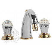 Смеситель Migliore Korona ML.KRN-4725CRDO для биде - хром/золото