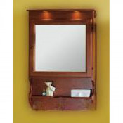 Зеркало-шкаф Migliore Bella ML.BLL-CS448NC, грецкий орех