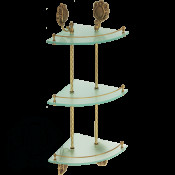 Полка с галереей Migliore Cleopatra ML.CLE-60.763BR бронза