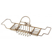 Полка-решетка с книжной подставкой Migliore Complementi ML.COMBR-50.171 - бронза