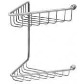 Полка-решетка двойная Migliore Complementi ML.COMCR-50.112CR - хром