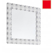 Зеркало Vod-ok Елизавета 70 цвет красный