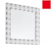 Зеркало Vod-ok Елизавета 80 цвет красный