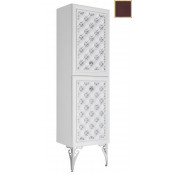 Пенал Vod-ok Елизавета 40 напольный, цвет шоколад