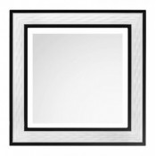 Зеркало Vod-ok Леон 70 цвет белый