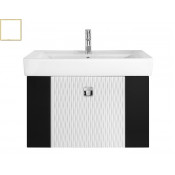 Тумба с раковиной Vod-ok Леон 80, белый