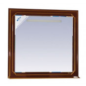 Зеркало Misty Praga 120, цвет бордовый