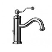 Смеситель Paini Duomo 88CR211 для раковины с донным клапаном 1”1/4, хром