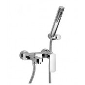 Смеситель Paini Ovo 86CR105 для ванны и душа с душевым гарнитуром, хром