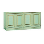 Тумба с раковиной Misty Vena 120 прямая, цвет бордовый