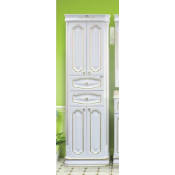 Пенал Misty Астория Gold 60 с 2 ящиками, цвет белый, матовый