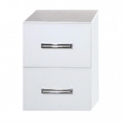 Тумба со столешницей Misty Атланта 38 подвесная с 2 ящиками, цвет белый