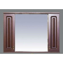 Зеркало-шкаф Misty Вояж 100, цвет коричневый