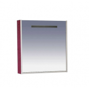 Зеркало-шкаф Misty Джулия 75, цвет бордовый