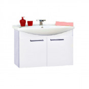 Тумба с раковиной Misty Джулия 75 подвесная, цвет белый